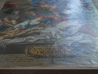 Restauration de tableau-après