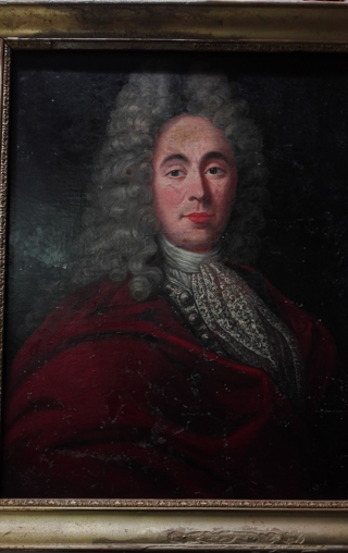 Restauration de tableau - avant