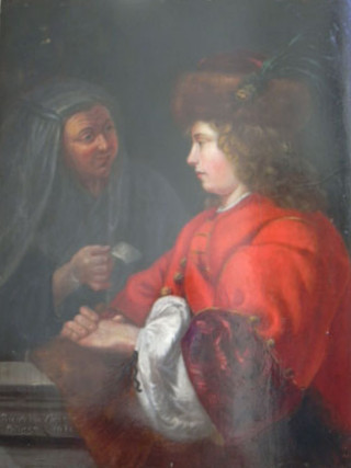 Restauration de tableau - après