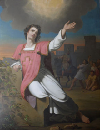 Restauration de tableau-après