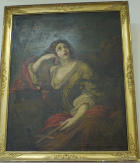 Restauration de tableau - avant
