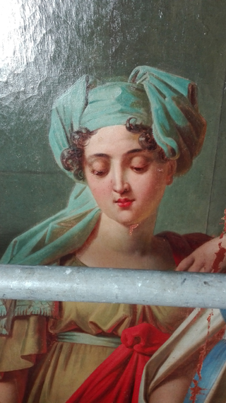 Restauration de tableau