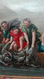 Restauration de tableau - après