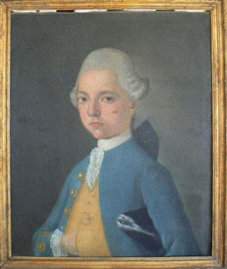 Restauration de tableau - avant