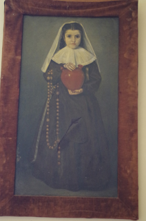 Restauration de tableau - avant