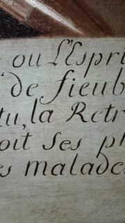 Restauration de tableau - aprés