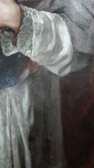 Restauration de tableau - aprés