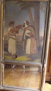 Restauration de tableau - avant